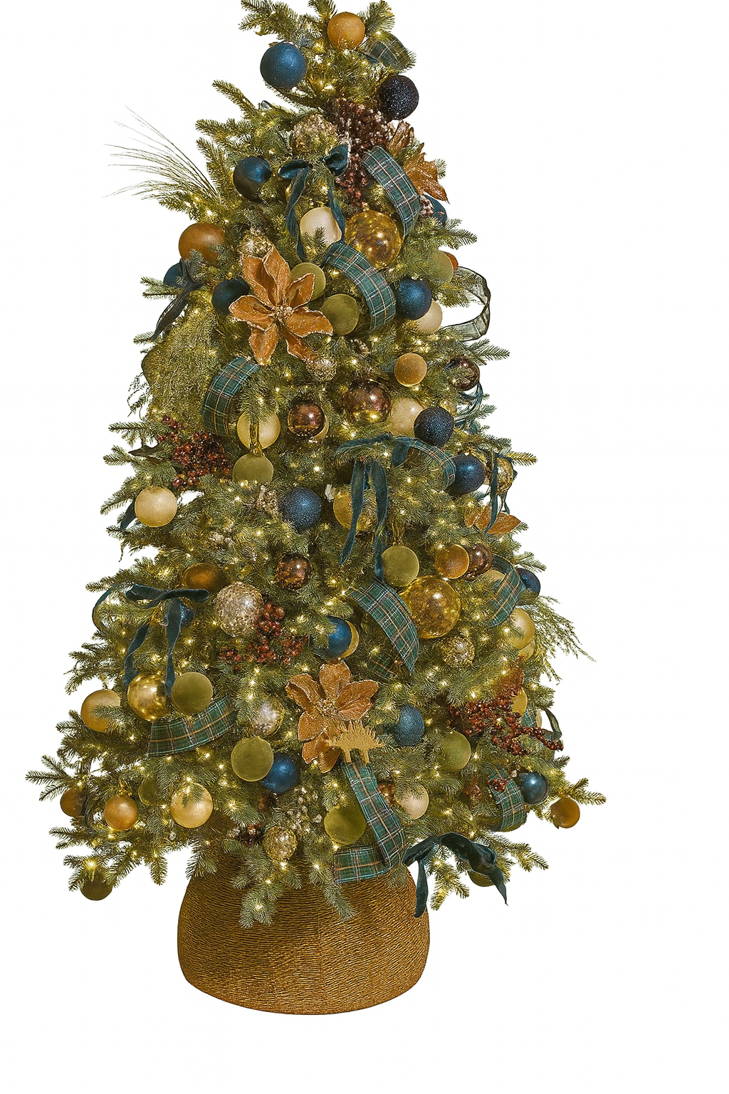 The Blue Manor Holiday Tree