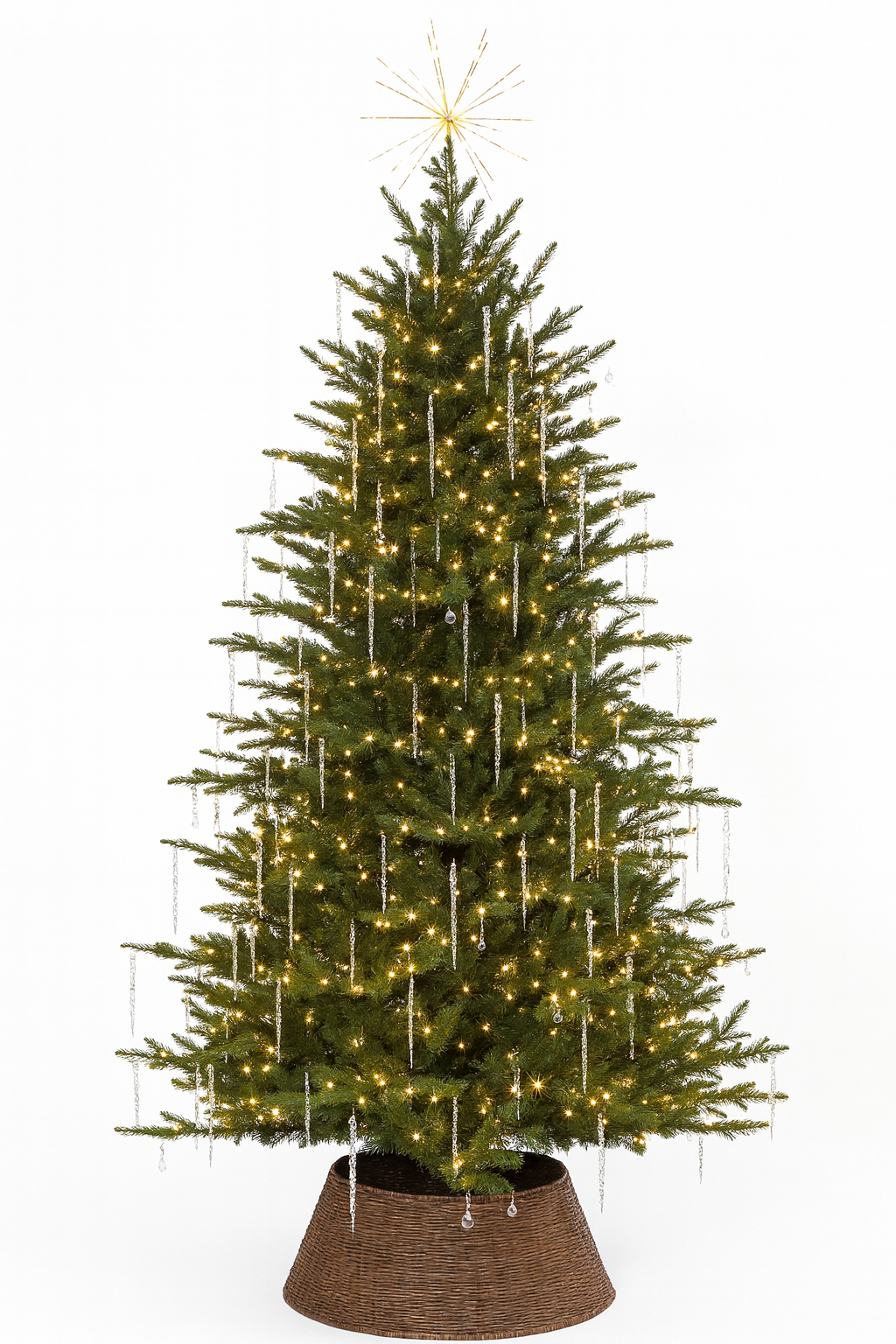 Icicle Glow Christmas Tree Bundle