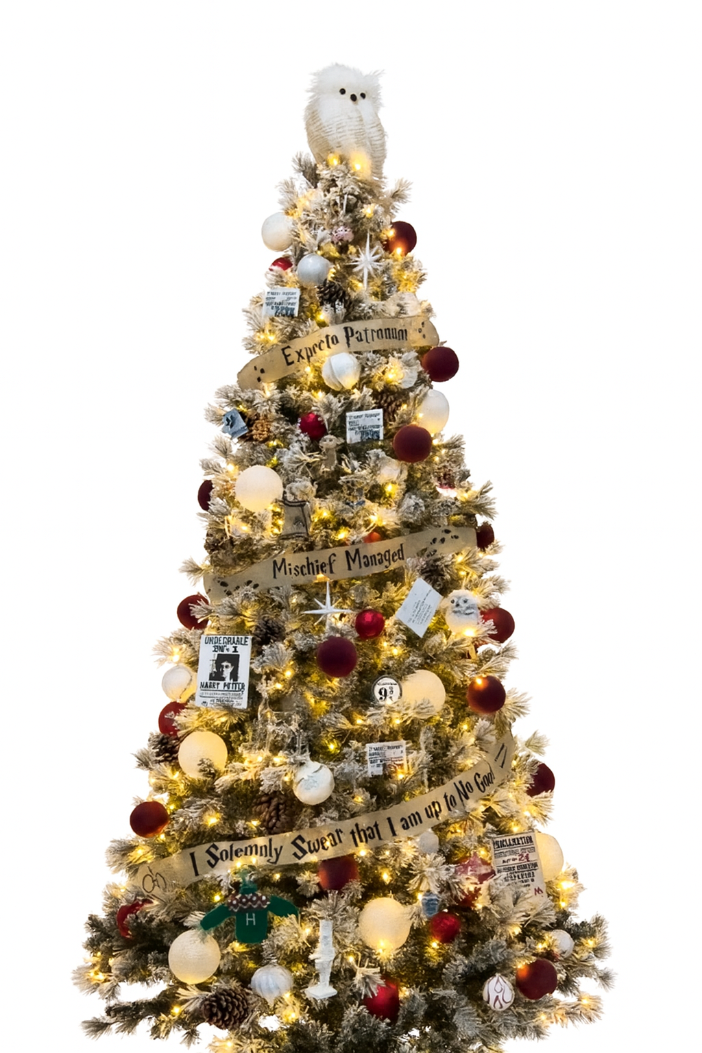 harry potter inspired Christmas tree bundle