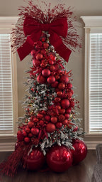 Crimson Elegance Christmas Tree Bundle