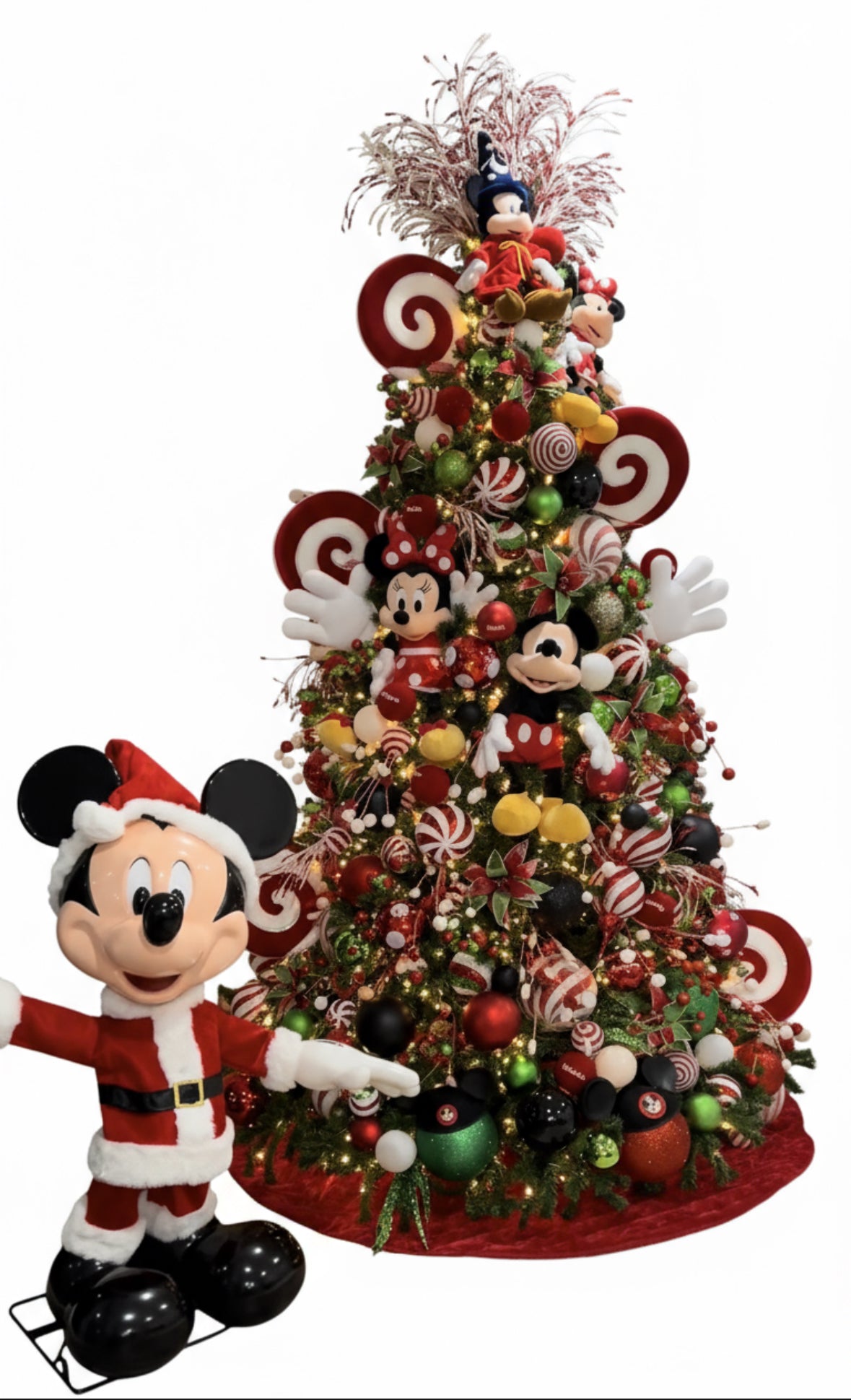 Mickey Mouse inspired Christmas tree bundle