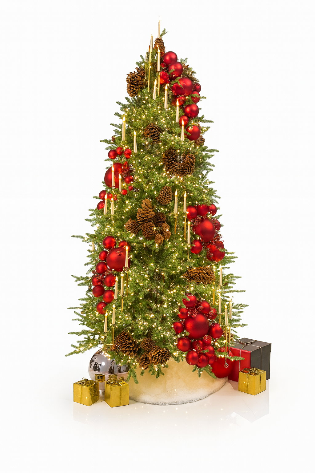 Classic Candlelight Christmas Tree Bundle